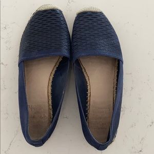 Vince Camuto navy espadrilles